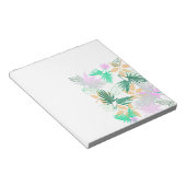 Bloc-note Vibes tropicales Feuilles Plantes (Incliné)