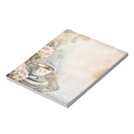 Bloc-note Victorian Tea Party notepad (Tourné)
