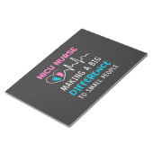 Bloc-note Vie infirmière| Nicu Nurse (Incliné)