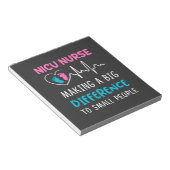 Bloc-note Vie infirmière | Nicu Nurse (Incliné)