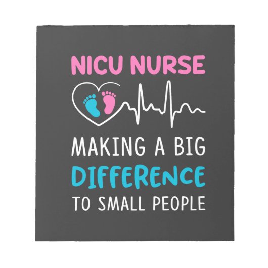 Bloc-note Vie infirmière | Nicu Nurse (Devant)