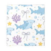 Bloc-note Vie marine coquette - Requin marteau (Devant)
