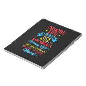 Bloc-note Vie théâtrale pour acteur (Tourné)