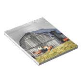 Bloc-note vieille grange à cheval (Incliné)