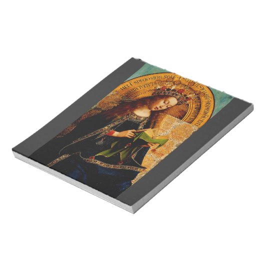 Bloc-note Vierge Marie par Jan van Eyck (Tourné)