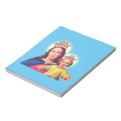 Bloc-note Vierge Marie reine avec Jésus (Tourné)