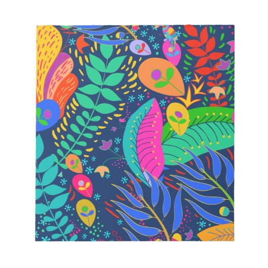 Bloc-note Vierle hawaiian tropical (Devant)