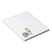 Bloc-note Vieux bergère anglais avec des paniers de notes de (Incliné)