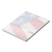 Bloc-note Vieux drapeau américain délavé (Tourné)