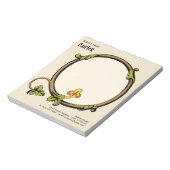 Bloc-note Vignes médiévales acanthus home/work CC1109 modifi (Tourné)