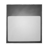 Bloc-note Vignette Chalkboard tendance (Devant)