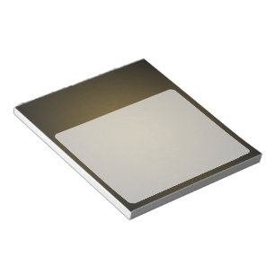 Bloc-note Vignette granuleuse marron et noir tendance