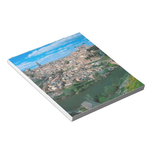 Bloc-note Ville ancienne de Tolède, Espagne. (Incliné)