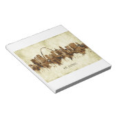 Bloc-note Ville de St. Louis Missouri (Incliné)