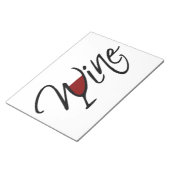 BLOC-NOTE VIN (Incliné)