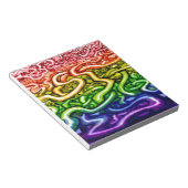 Bloc-note Vins LGBQT Arc-en-ciel (Incliné)
