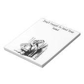 Bloc-note Vintage Alice Alimentez votre tête (Tourné)