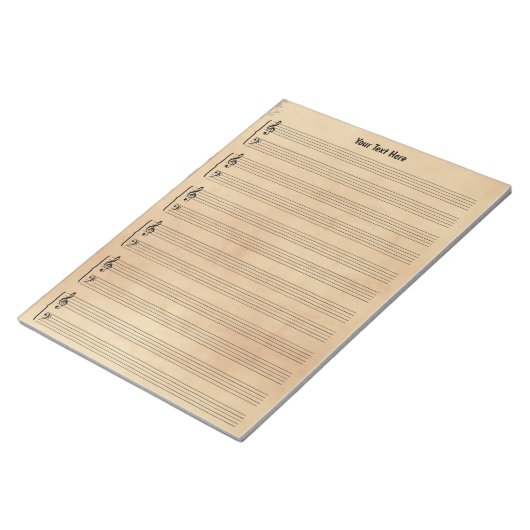 Bloc-note Vintage Antique Custom (Incliné)