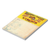 Bloc-note Vintage Barnes & Bailey Circus (Tourné)