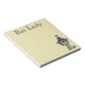 Bloc-note Vintage Bat Lady (Incliné)