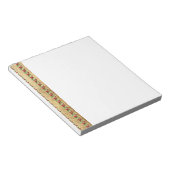 Bloc-note Vintage Christmas Holly Stripes (Incliné)