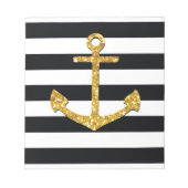 Bloc-note Vintage Golden Anchor (Devant)