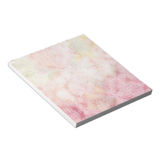 Bloc-note Vintage ornamental pattern (Incliné)