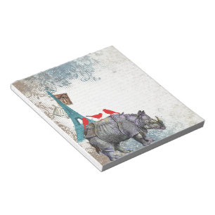 Bloc-note Vintage rhino