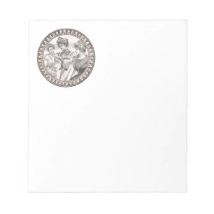 Bloc-note Vintage Romance Couple : Antique Rose Girly Love