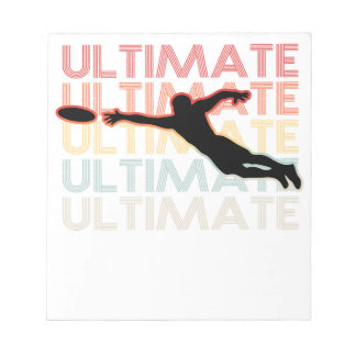 Bloc-note Vintage Ultimate Frisbee Sport Retro