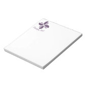 Bloc-note Vintage Zen Echo Baiser de Lilas (Tourné)
