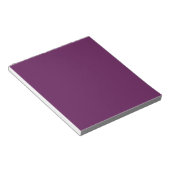 Bloc-note Violet de raisin (couleur solide) (Incliné)