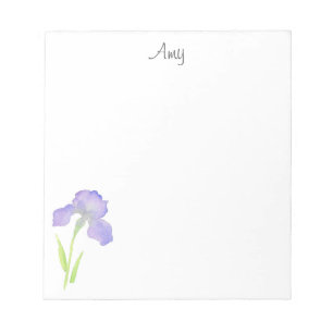 Bloc-note Violet Iris