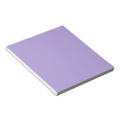 Bloc-note Violet pastel clair uni (Incliné)