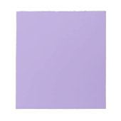 Bloc-note Violet pastel clair uni (Devant)