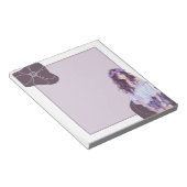 Bloc-note Violet Violet Violet Simple mignon Anime Boho Bloc (Incliné)