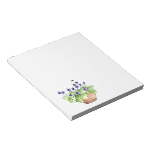 Bloc-note Violets pointillés (Incliné)