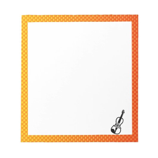 Bloc-note Violon (Devant)