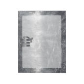 Bloc-note Virgo Zodiac Sign dans Grunge Distressed Style Dec (Tourné)
