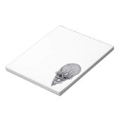 Bloc-note Visage Alien, Reconstruction faciale du crâne afri (Tourné)