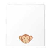 Bloc-note Visage de singe (Devant)