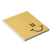 Bloc-note Visage Jaune (Incliné)