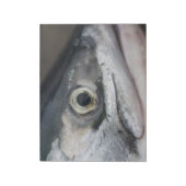 Bloc-note Visage Saumon argenté (Tourné)
