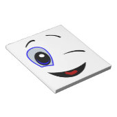 BLOC-NOTE VISAGE SOURIRE (Incliné)