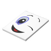 BLOC-NOTE VISAGE SOURIRE (Tourné)