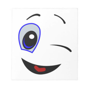 BLOC-NOTE VISAGE SOURIRE