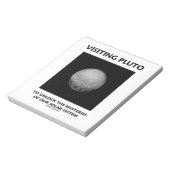 Bloc-note Visiter Pluton Pour Déverrouiller Les Mystères Du  (Tourné)