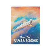 Bloc-note Visitez le vaisseau spatial Universe (Tourné)