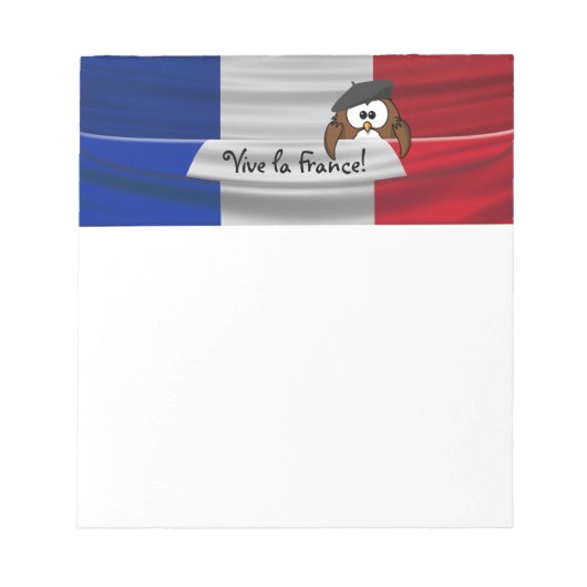 Bloc-note Vive la France ! (Devant)