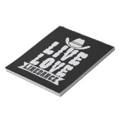 Bloc-note Vivez Amour Linedance (Tourné)